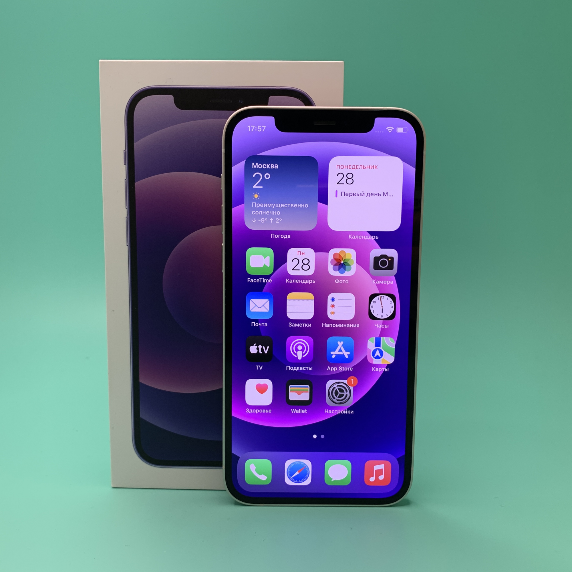 Купить iPhone 12 64gb White (Б\У) в Симферополе