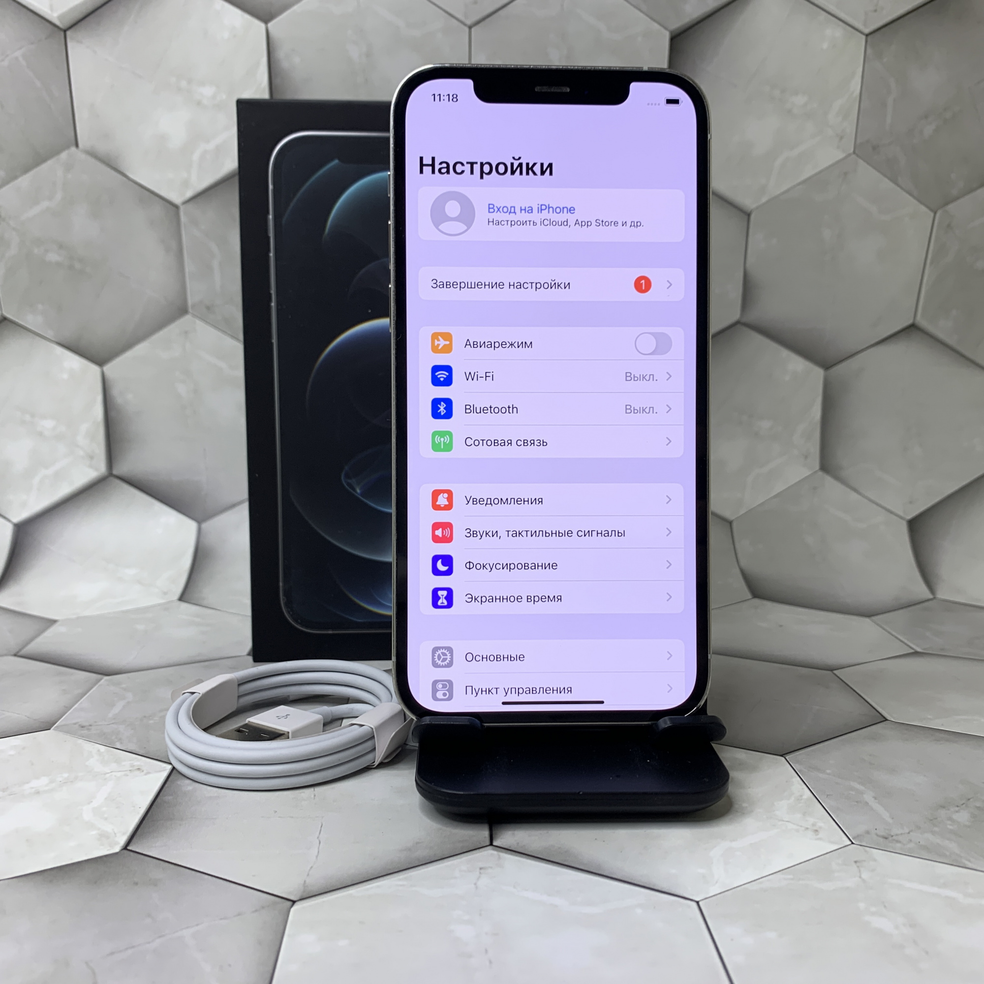 Купить iPhone 12 Pro 256gb Silver (Б\У) в Симферополе