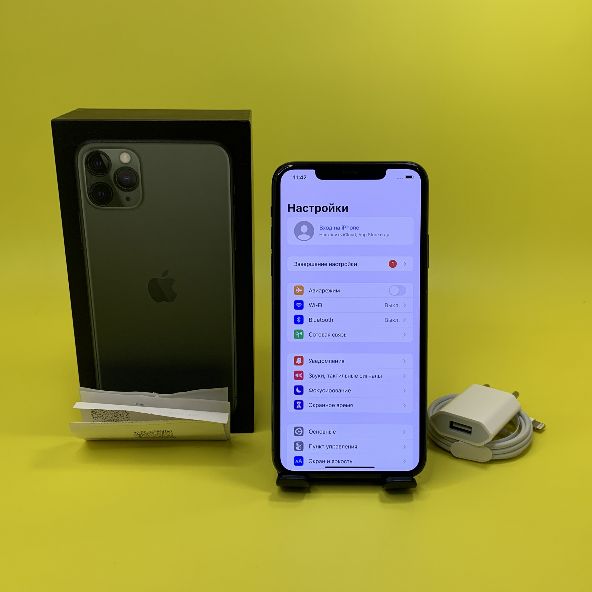 Купить iPhone 11 Pro Max 256gb Green (Б\У) в Москве