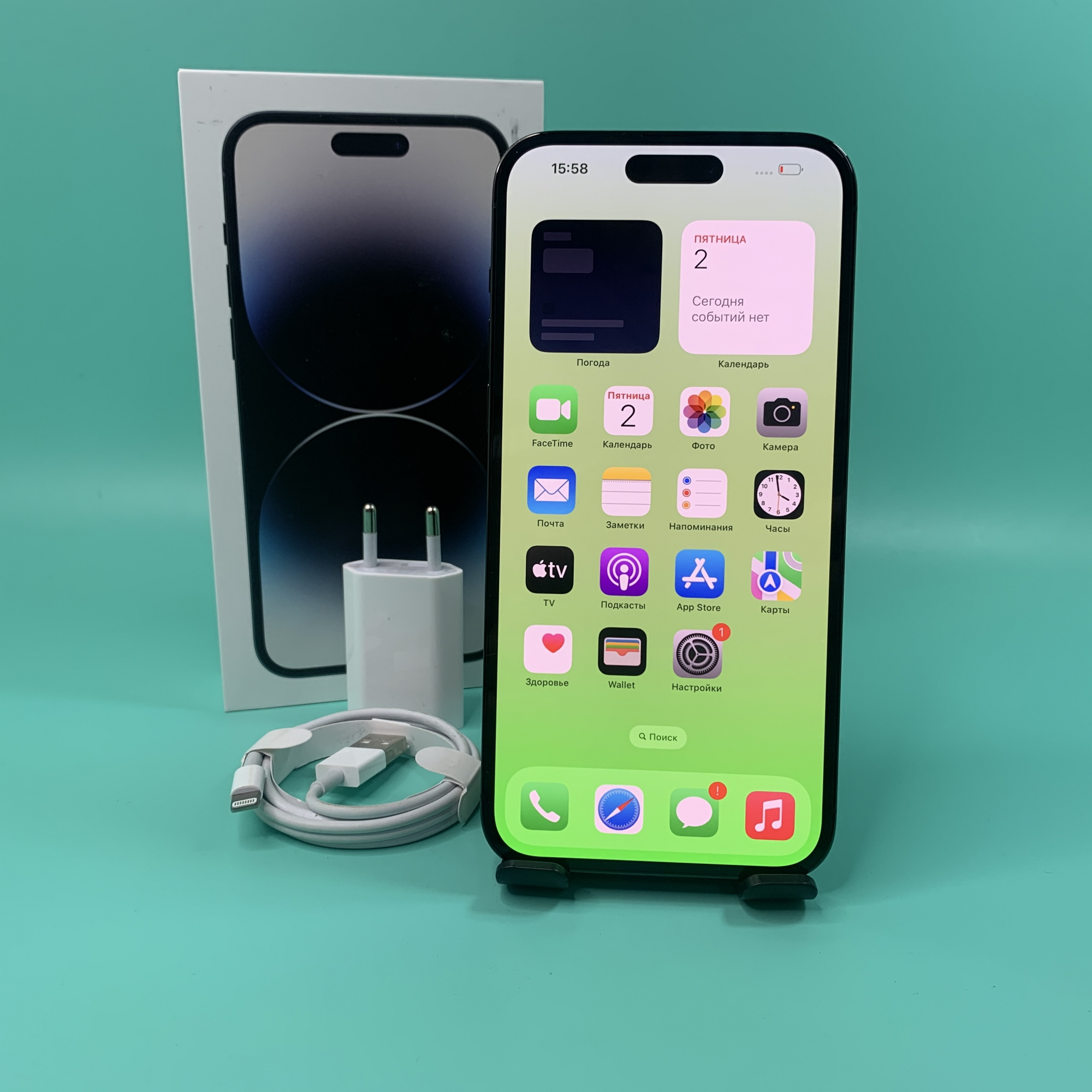 Купить iPhone 14 Pro Max 128gb Space Black (Б\У) в Симферополе