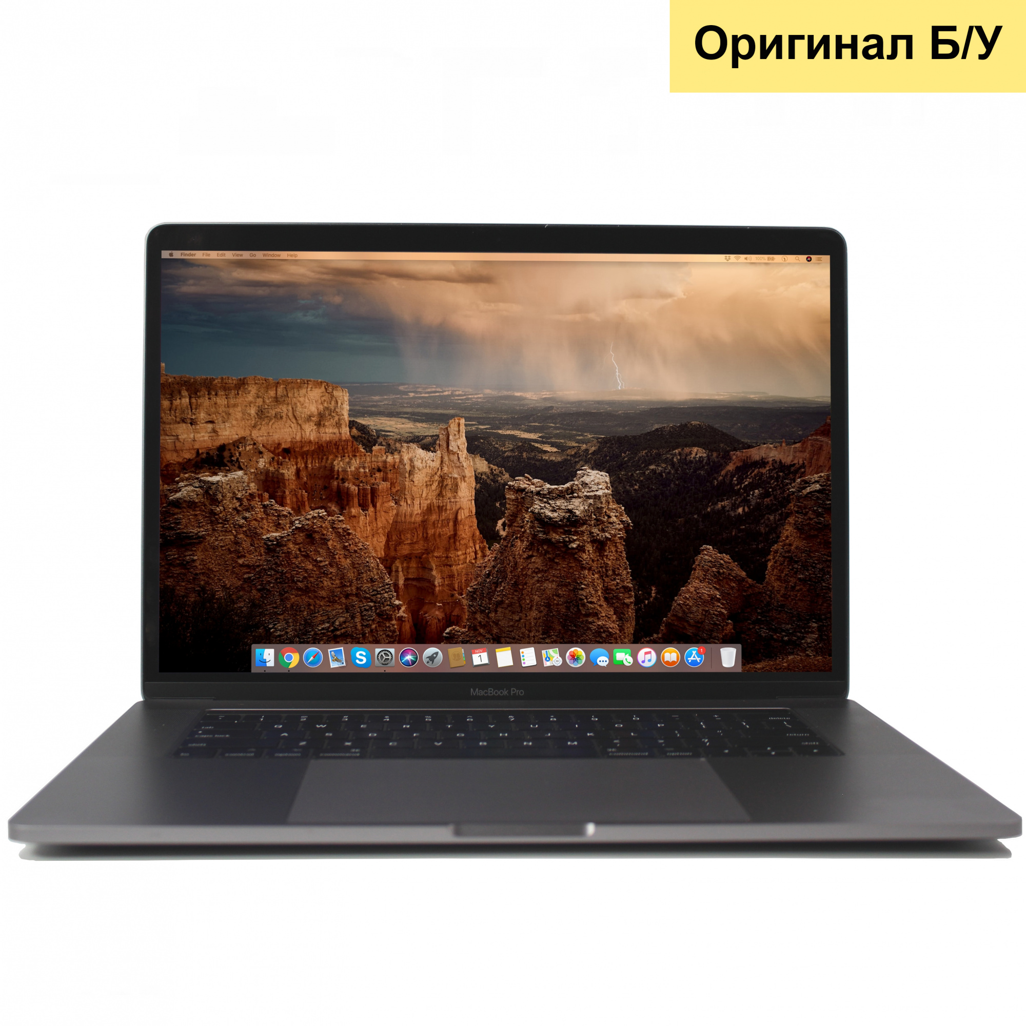 Купить Ноутбук Apple MacBook Pro 15, 2017 (i7, RAM 16 ГБ, SSD 256 ГБ) Touchbar (Б/У) в Симферополе
