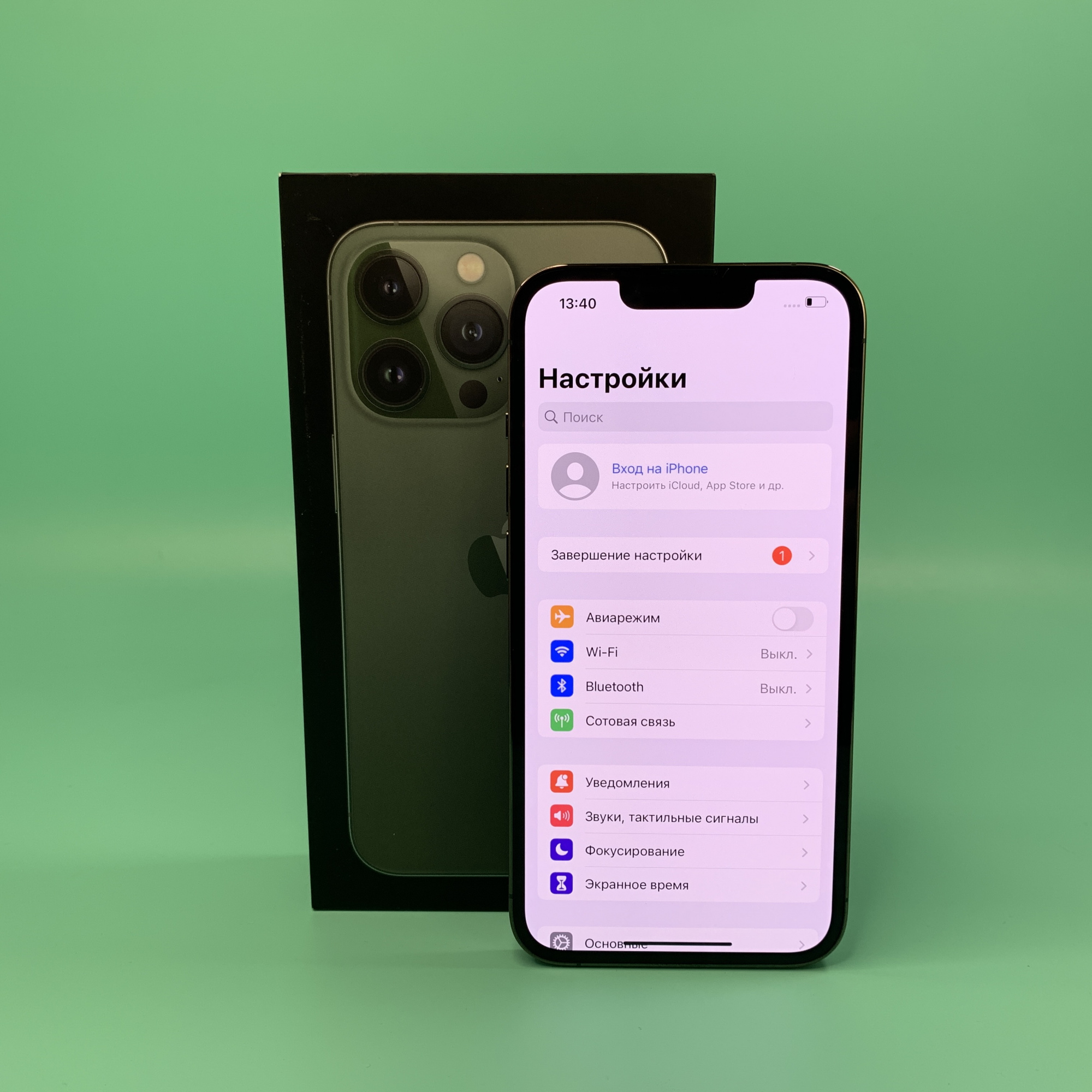 Купить iPhone 13 Pro 128gb Alpine Green (Б\У) в Симферополе