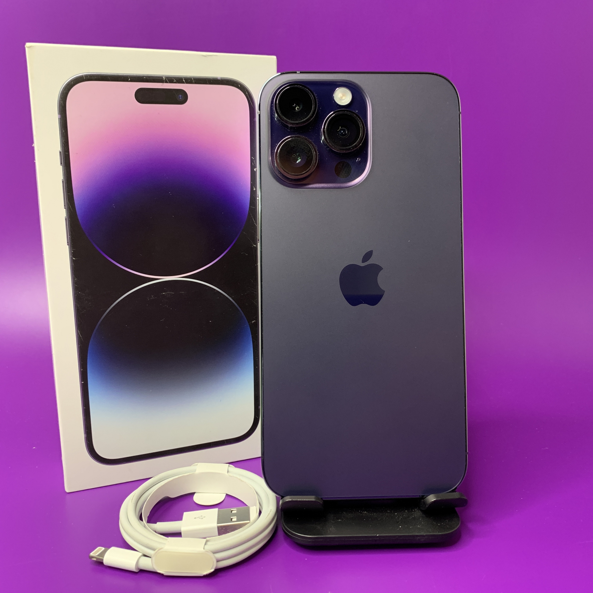 Купить iPhone 14 Pro Max 128gb Deep Purple (Б\У) в Москве