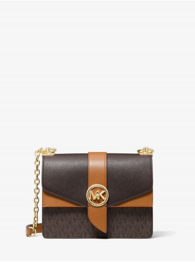 Сумка Michael Kors Greenwich 32S1GGRC0B BROWN ACORN Medium