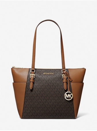 Сумка Michael Kors Charlotte 35T0GCFT3B BROWNACORN Large