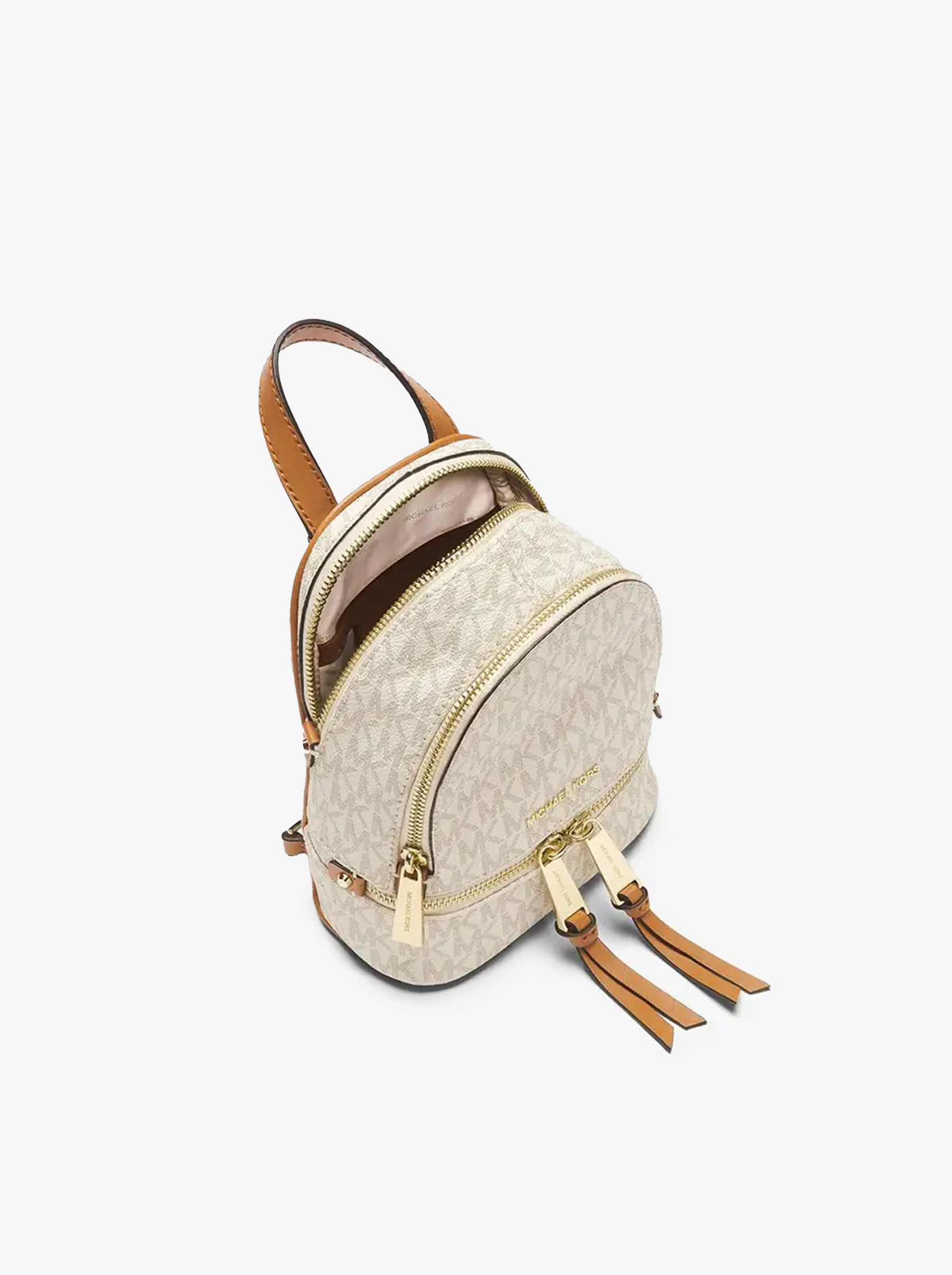 Michael michael kors rhea mini 2024 logo backpack