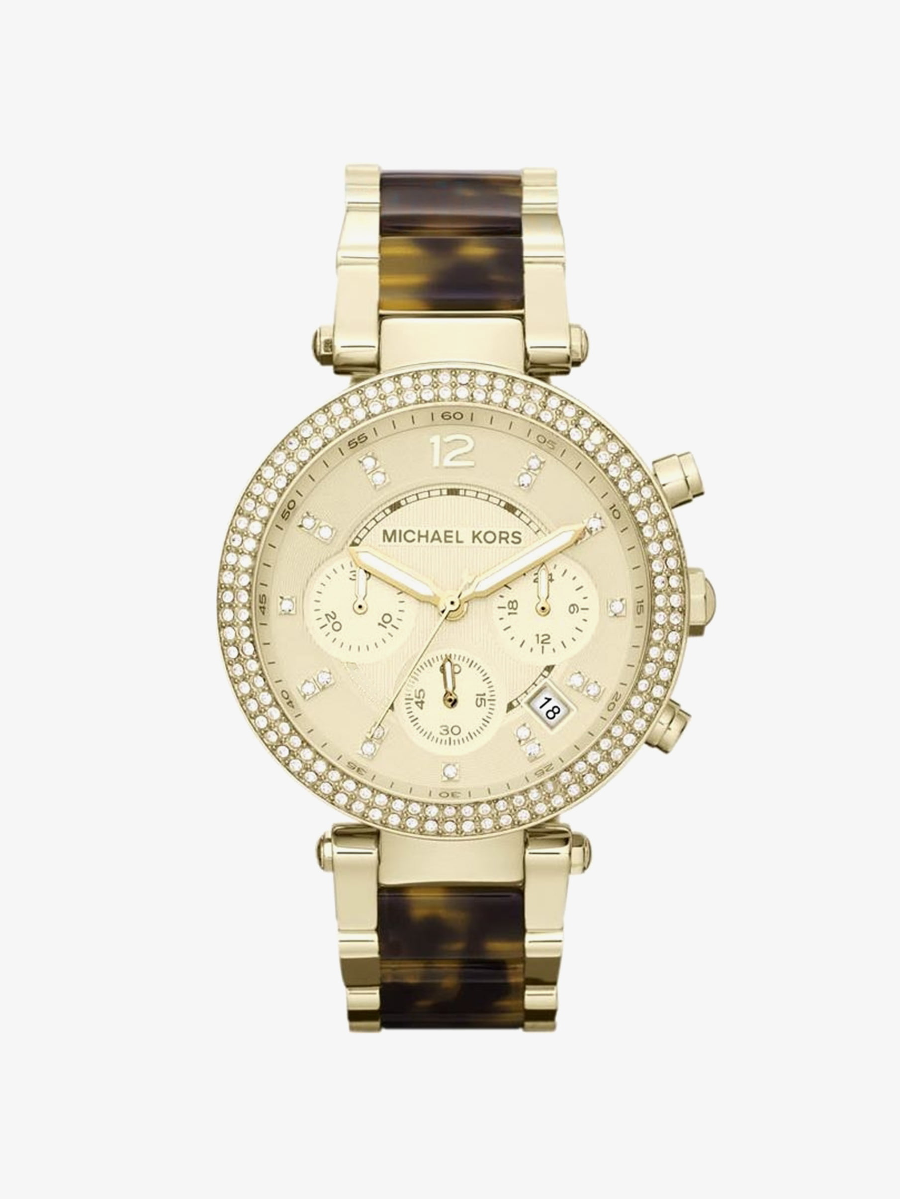 Michael kors parker sales glitz watch