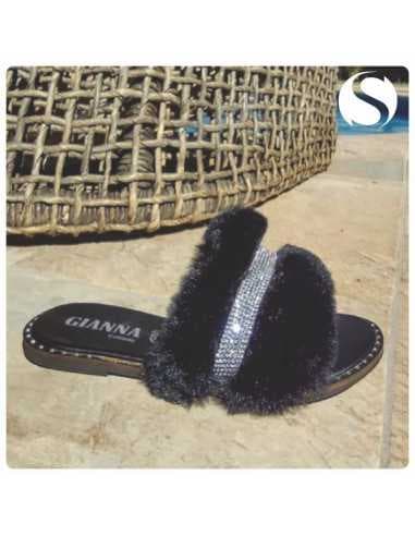 Sandalias con Peluche de Meter