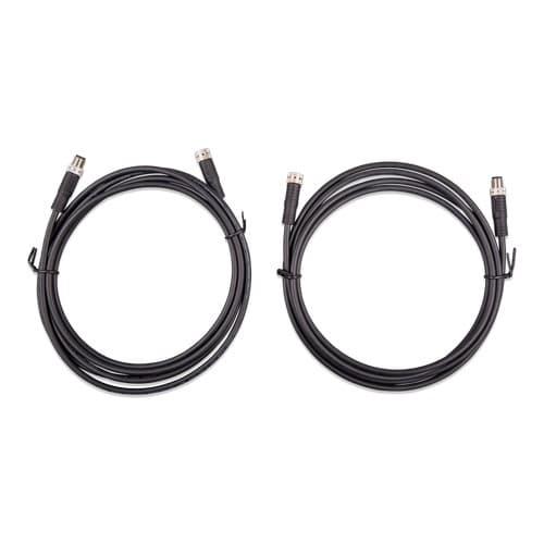 Victron Energy, ASS030560200, M8 circular connector Male/Female 3 pole cable 2m (bag of 2)