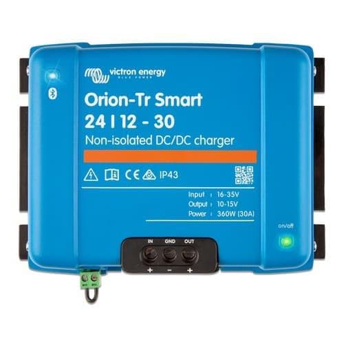 Victron Energy, ORI241236140, Orion-Tr Smart 24/12-30A (360W) Non-isolated DC-DC charger