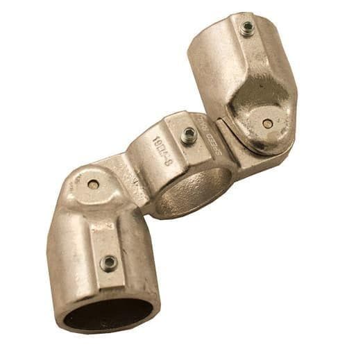 Hollaender, 19E-8, Double Adjustable Socket Tee, 1 1/2", AL-MG