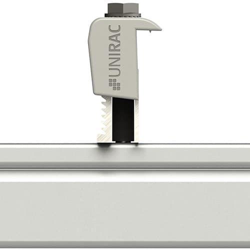 UniRac, 302050M, Universal Af End Clamp Mill (Pack of 20)