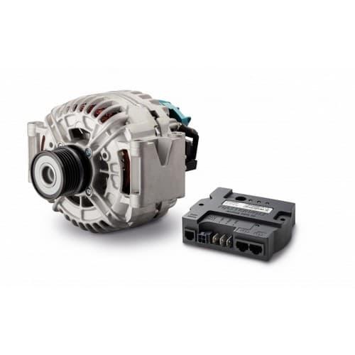 Mastervolt, 46614200, Alpha Compact 14/200 + 50 mm multi groove pulley + Alpha Pro III charge regulator