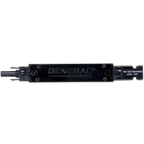Generac, RS802, SnapRS Gen 2 - Inline PV Disconnect for NEC 2017 PV Rapid Shut Down Compliance, generation 2. 15A Max input. Must be installed with the Generac PV Link