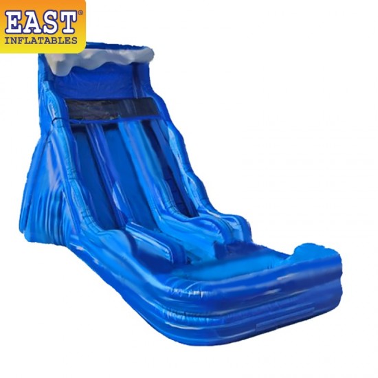 Toboggan Aquatique Blue Wave Dual