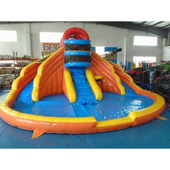 Piscine Gonflable Pour Enfants Avec Toboggan