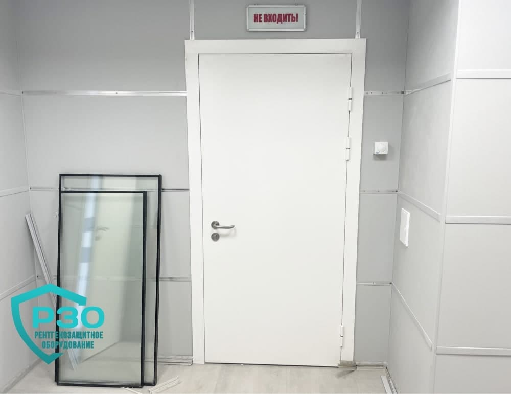 Дверь рентгенозащитная одностворчатая Pb 2мм
