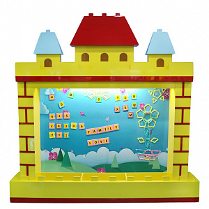 Игровая панель с магнитной мозаикой