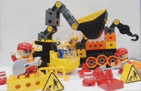 Серия МАШИНКИ Стол Автобус с Инженерным Лего