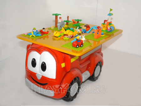 Серия МАШИНКИ Пожарная машина с Лего