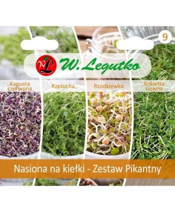 Nasiona na kiełki Zestaw...