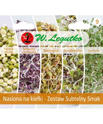 Nasiona na kiełki Zestaw...