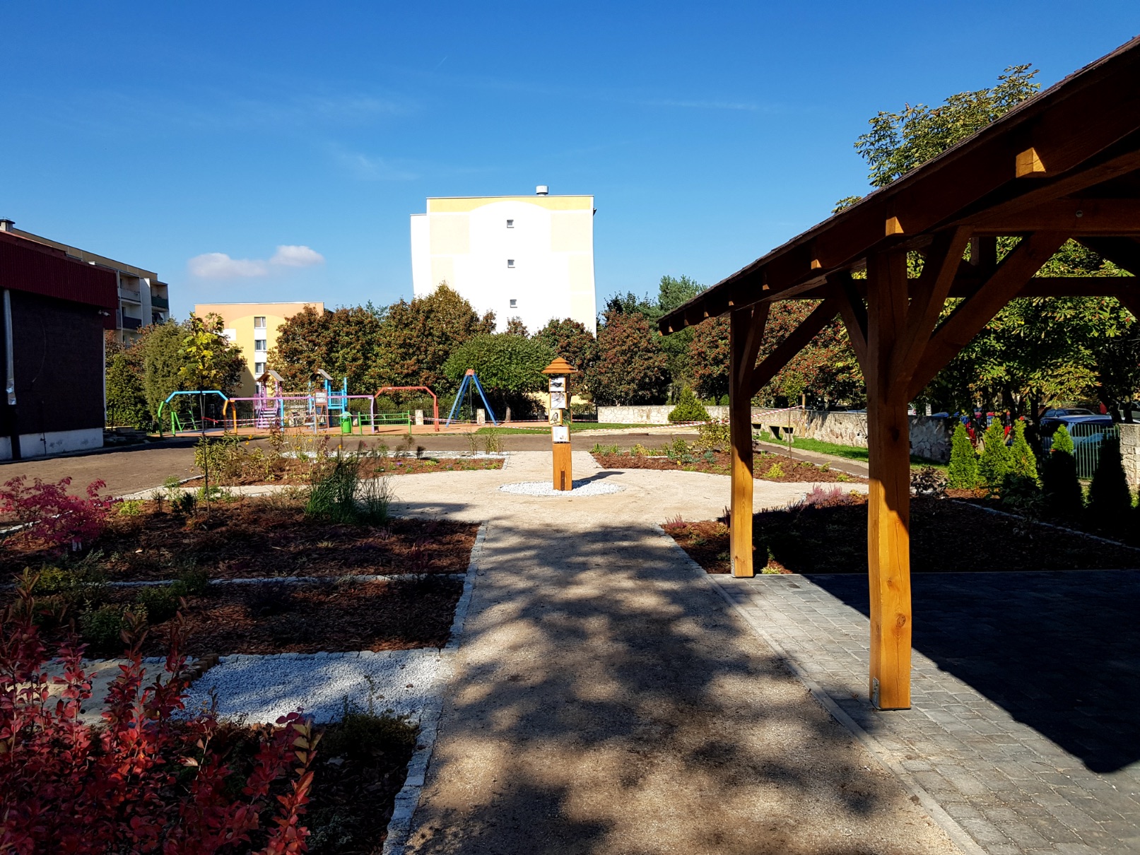 Drewniana architektura ogrodowa