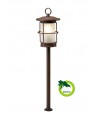 LOCOS lampa stojąca LED 53cm, kolor brąz