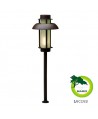 LUCIUS - Lampa ogrodowa 12V LED Aluminium szkło hartowane - OUTLET