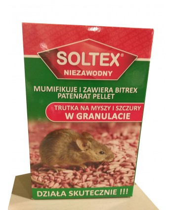 Soltex trutka na myszy i szczury w granulacie 500g