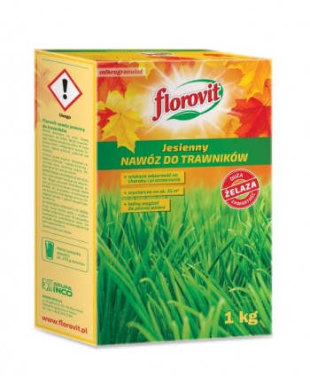 Florovit - Nawóz jesienny granulowany do trawników 1 kg (karton)