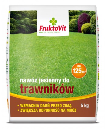 Jesienny nawóz do trawnika 5kg Fruktovit Plus