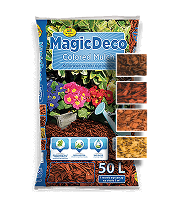 MagicDeco zrębki - brązowe 50L