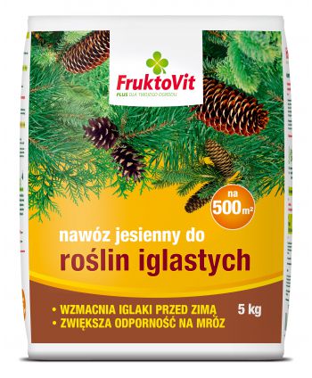 FruktoVit Plus - Nawóz jesienny do roślin iglastych 5 kg