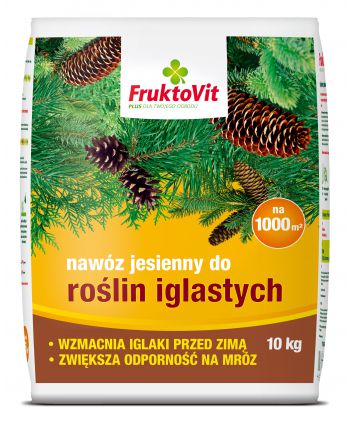 FruktoVit Plus - Nawóz jesienny do roślin iglastych 10 kg