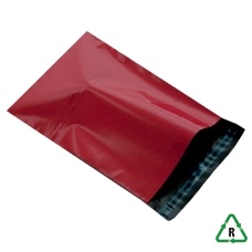 Red Mailing Bags 6 x 9, 170 x 240 + Lip - Qty 100 