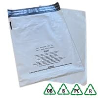 Grey Eco Mailing Bags 27 x 32, 690 x 800 + Lip Child Safety Warning - Qty 1 Bag