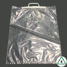 Clip Close Handle Clear PolyBags 18 x 24" - Qty 50 