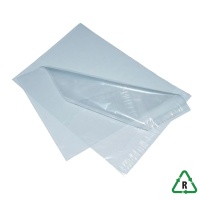 Clear DDL Recyclable Mailing Bags 38mu/152gauge 9 x 9, 230 x 230 + Lip Qty 1000 