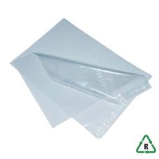 Clear DDL Recyclable Mailing Bags 38mu/152gauge 9 x 9, 230 x 230 + Lip Qty 1000 