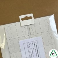 0359 Eco Cardboard Hang Tab - Qty 100 (5 sheets of 20)