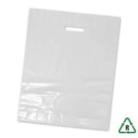 Varigauge Carrier Bags 15 x 18 x 3 Inches - Clear - Qty 5