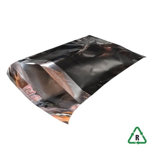 Metallic Black Foil Mailing Bags