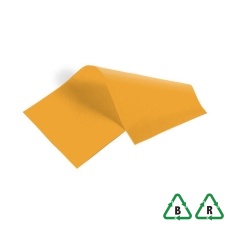 Luxury Tissue Paper 500 x 750mm - Goldenrod - Qty 480 sheets
