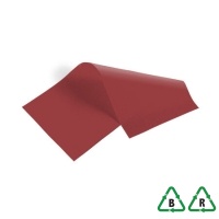 Luxury Tissue Paper 380 x 500mm - Deep Scarlet - Qty 960 sheets