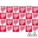 Hearts Printed Stock Tissue Paper - 500 x 750mm - Qty 240 Sheets