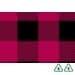 Red Lumberjack Printed Stock Tissue Paper - 500 x 750mm - Qty 240 Sheets