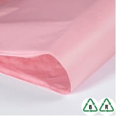 Pale Pink Tissue Paper 500 x 750mm - Qty 480 sheets