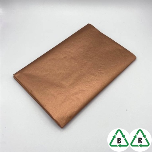 Metallic Copper Tissue Paper