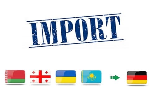 Импорт из Беларуси, Украины, Грузии, Казахстана